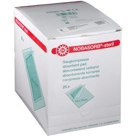 NOBASORB® Compresse absorbante stérile 10 x 15 cm
