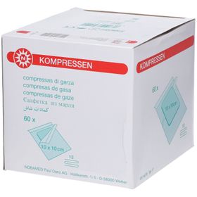 Nobamed® Compresses de gaze stériles 10 x 10 cm