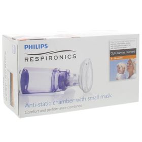 Philips OptiChamber Diamond Chambre d’inhalation à valve avec masque pour Bébé