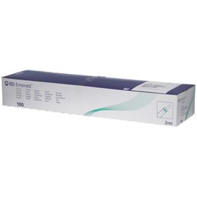 BD Emerald™ Seringue sans anguille jetable 2 ml
