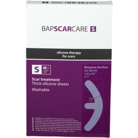  BAP SCAR CARE S Pansement lavable pour cicatrices à l'ancre de maman 4 x 30 cm