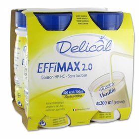 Delical Effimax 2.0 Boisson HPHC vanille