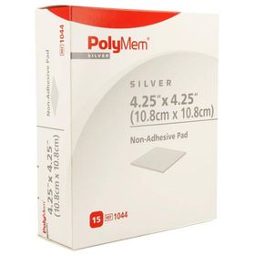 PolyMem® Silver Non adhésif 16.5 x 19 cm