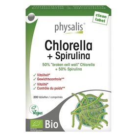 physalis® Chlorella + Spirulina Bio