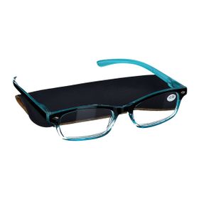 pharmaGLASSES® Lunettes de lecture Bleu +3.50