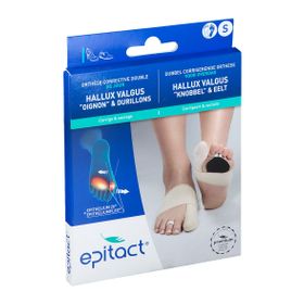 Epitact® Orthèse corrective double Taille S Pied droit