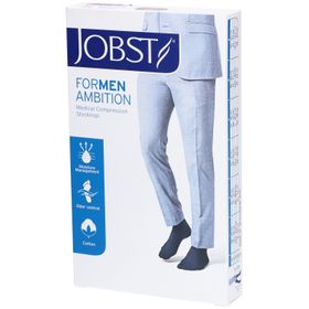 JOBST For Men Ambition Bas À Genou Classe AD Bleu Marine Medium