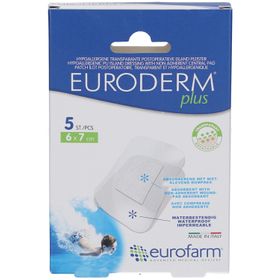 EURODERM PLUS Aquabloc 6 x 7 cm stérile