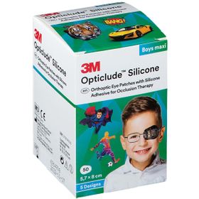 3M™ Opticlude™ Silicone Boy Maxi 5,7 x 8,0 cm