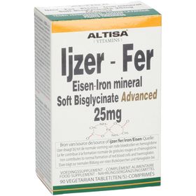 ALTISA® Fer Soft Bisglycinat Advanced 25mg