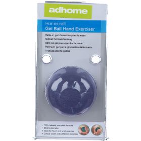 Adhome Homecraft Balle en gel d'exercice pour la main bleu 5 cm