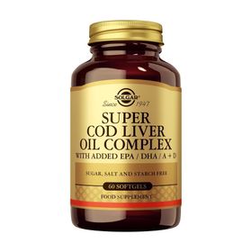 Solgar® Super Cod Liver Oil Complex (Huile de foie de morue)