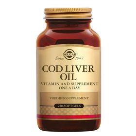 SOLGAR® Cod Liver Oil (Huile de foie de morue, Vitamine A & D)