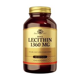 Solgar Lecithine - Cardiovasculaire - Sommeil/Relaxation - 100 softgels