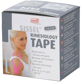 Sissel® Kinesiology Tape Rose 5 cm x 5 m