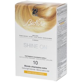 BioNike SHINE ON Soin colorant capillaire 10 BLOND EXTRA CLAIR