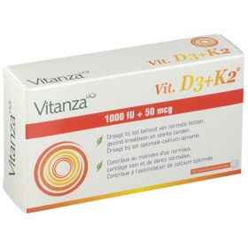 Vitanza HQ Vitamine D3 + K2® 1000 UI + 50 mcg