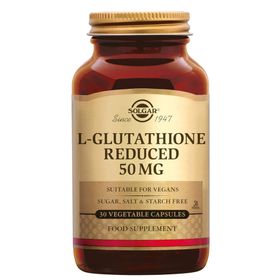 Solgar® L-Glutathione Reduced (Réduit) 50 mg