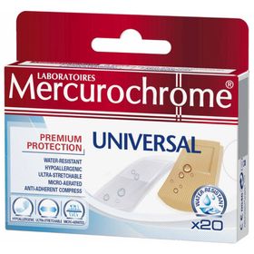 Mercurochrome® Universal Pansements Premium Protection