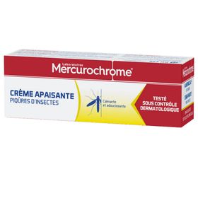 Mercurochrome Crème apaisante Piqûres d'insectes