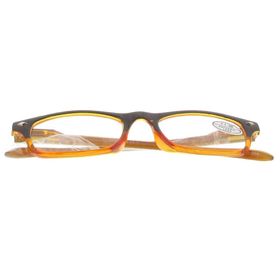 pharmaGLASSES® Lunettes de lecture Comp Brun/Orange + 1.50