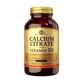 SOLGAR Calcium Citrate Vitamine D3