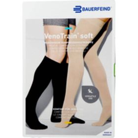 Bauerfeind® VenoTrain® Soft Ad C1 Plus Court Bout Fermé Caramel Medium