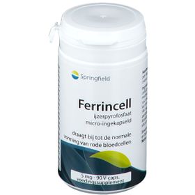 Springfield Ferrincell Fer Pyrofosfaat 5 mg