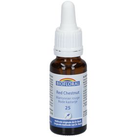 BIOFLORAL 25 - Red chestnut - Marronier rouge - 20 ml