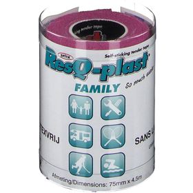ResQ-plast® FAMILY Rose 75 mm x 4,5 m