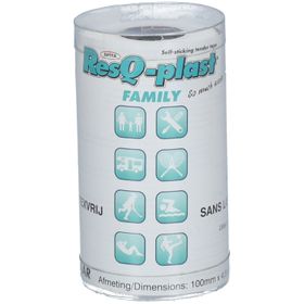 ResQ-plast® FAMILY Blanc 100 mm x 4,5 m