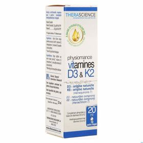 PHYSIOMANCE Vitamines D3 & K2