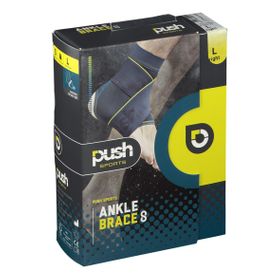 push Sports Ankle Brace 8 Chevillère Droite Large 25,5 - 28,5 cm