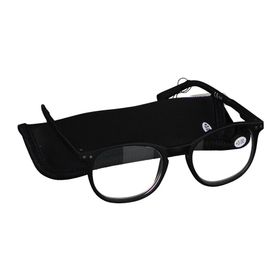 pharmaGLASSES® Lunettes de lecture Roma Noir +3,00