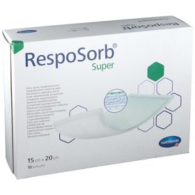 Hartmann RespoSorb Super Verband 15x20cm 6850224