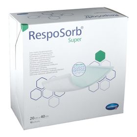 Hartmann RespoSorb Super Verband 20x40cm 6850246