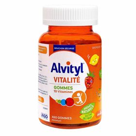 Alvityl® Vitalité Gommes 10 vitamines