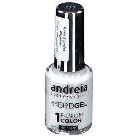 Andreia Hybrid Gel Vernis à Ongles Fusion Color H1 Blanche Neige