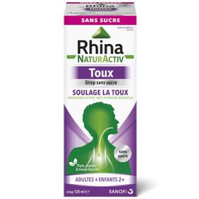 Rhina NaturActiv Toux Sirop sans Sucre - Pour La Toux