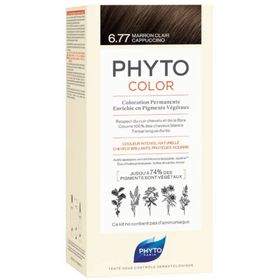 PHYTOCOLOR Coloration permanente 6.77 Marron clair cappuccino