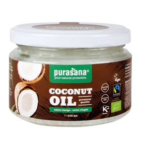 Purasana Huile de noix de coco extra vierge Fair Trade