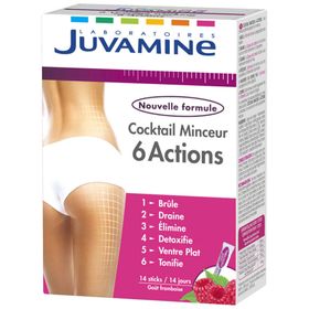 Juvamine Cocktail Minceur 6 Actions