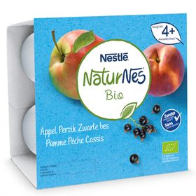 Nestlé NaturNes® Bio Pomme Pêche Cassis