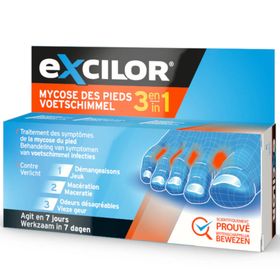 EXcilor® Mycose des Pieds 3 en 1