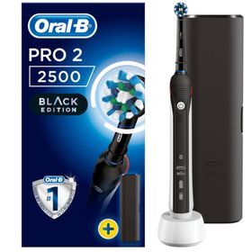 Oral-B Pro 2 2500 ​Brosse À Dents Électrique Black + Black TC