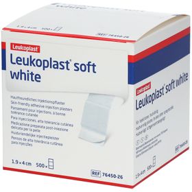 Leukoplast Doux Injection Blanc 19x40 mm