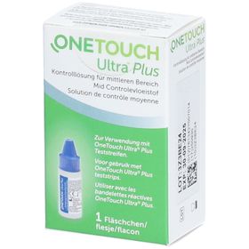 ONE TOUCH Ultra Plus Solution de Contrôle Moyenne