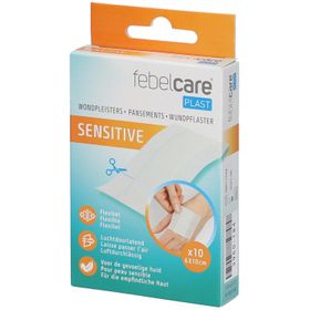 Febelcare® Plast Sensitive Pansements 10 cm x 6 cm