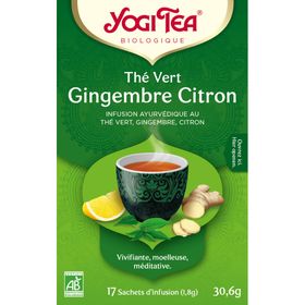 Yogi Tea Thé vert Gingembre Citron
