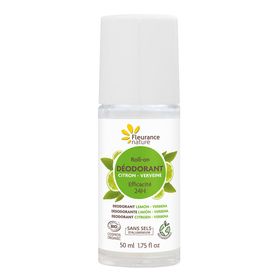 Fleurance nature Déodorant Roll-On Citron-Verveine 24h Bio